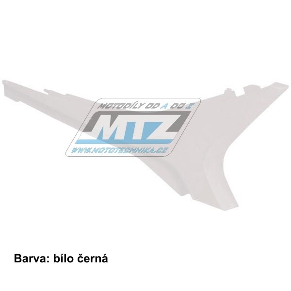 Kryty air-boxu KTM-SX / 11 + EXC - barva černo-bílá
