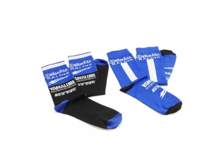 Ponožky Yamaha Racing Paddock Blue - 2 páry 
