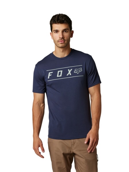  triko Fox Pinnacle Ss Tech Tee Heather Deep Cobalt