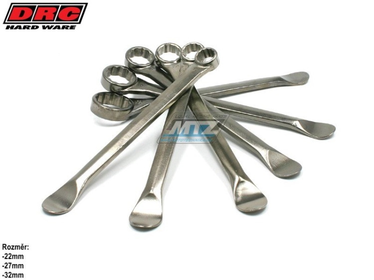 Klíč osy kola s montpákou &quot;2 in 1&quot; DRC Pro Spoon Tire Iron with Wrench - DRC D59-10-932 - rozměr klíče 32mm