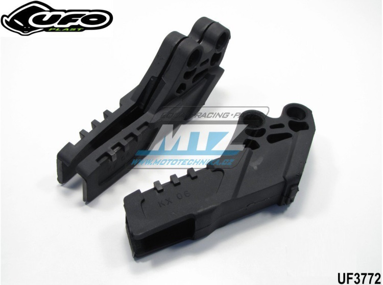 Vodítko řetězu Kawasaki KXF250 + KXF450 / 06-08 + KLX450R - barva černá
