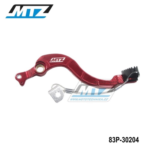 Pedál brzdy Honda CRF450R / 05-23 + CRF250R / 10-23 + CRF250RX+CRF450RX / 17-23 - červený