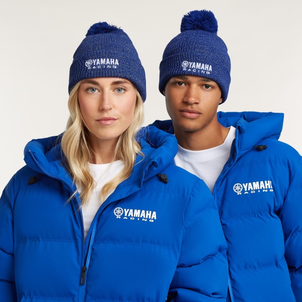 čepice Yamaha  Paddock Blue Essentials Beanie