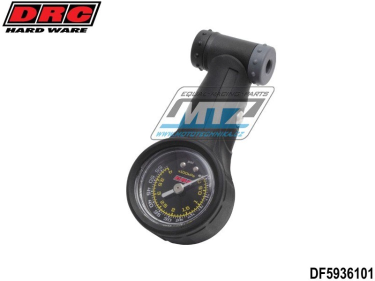Manometr/Měřidlo tlaku v pneumatikách DRC G101 Air Gauge - DRC D59-36-101
