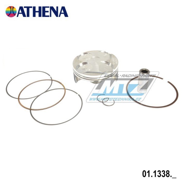Pístní sada Honda CRF250R / 04-07 + CRF250X / 04-17 - rozměr 77,98mm (Athena S4F07800002C)