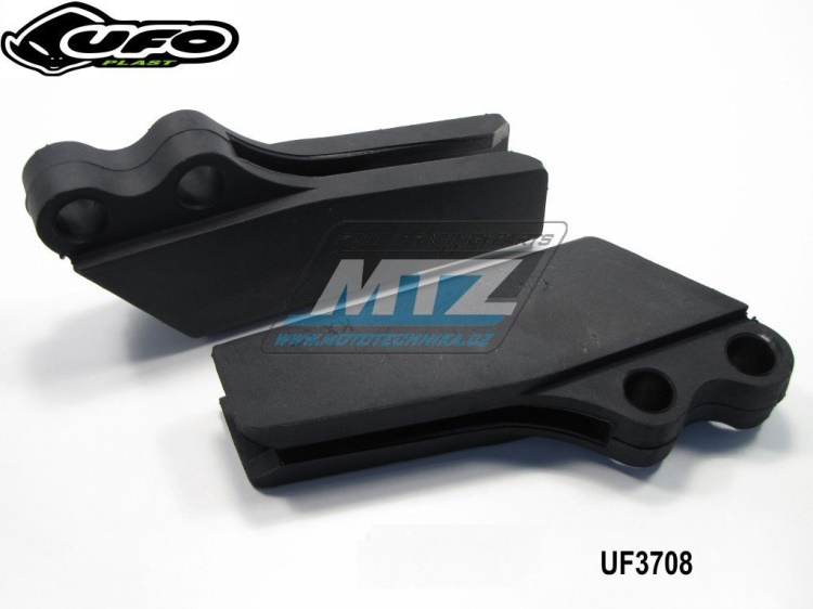 Vodítko řetězu Kawasaki KX125+KX250 / 97-02 - barva černá