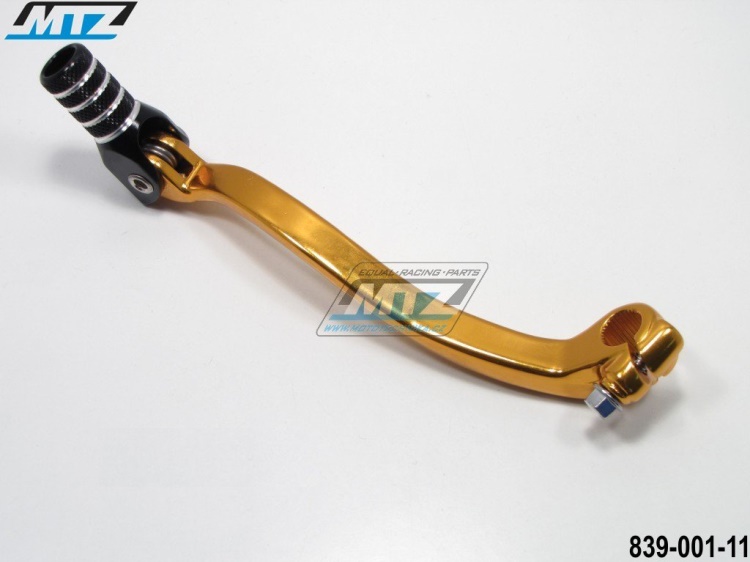 Řadička (řadicí páka) Kawasaki KXF250 / 04-05 + Suzuki RMZ / 04-06 - zlatá
