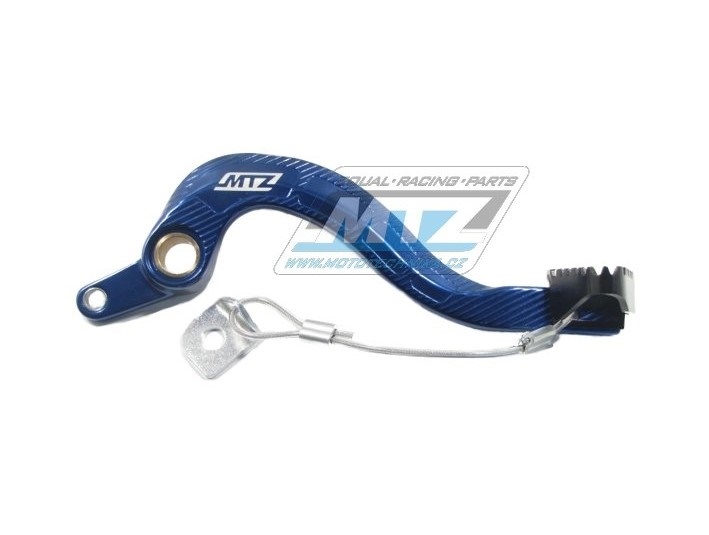 Pedál brzdy Yamaha YZF250+YZF250X / 10-25 + YZF450 / 23-25 + WRF250 / 15-25 + WRF450 / 24-25 - modrý