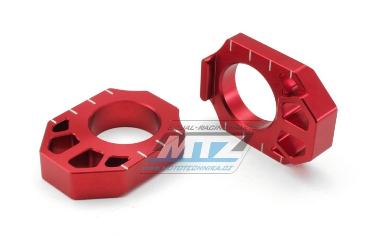 Dorazy osy zadního kola ZETA ZE93-5013 - Honda CR125+CR250 / 02-07 + CRF250R+CRF450R / 02-25 + CRF450L + CRF250RX+CRF450RX + CRF250X+CRF450X - červené