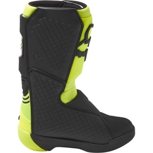 boty dětské  Fox Youth Comp Buckle Boots Yellow Fluo