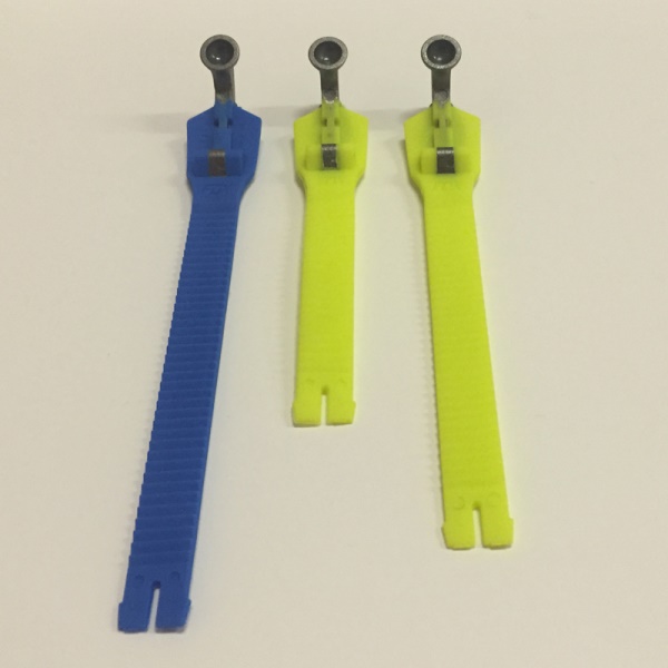 Náhradní díl Fox Racing MX16 Comp8 Buckle/strap kit Blue/Yellow NS