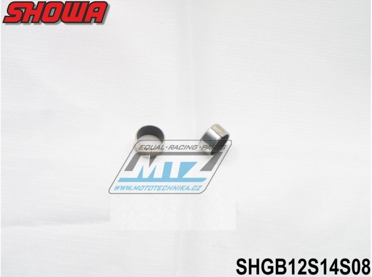 Pouzdro pístnice tlumiče Showa - rozměry 12,5x14,5x8mm