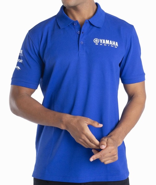 tričko Yamaha Paddock blue s límečkem
