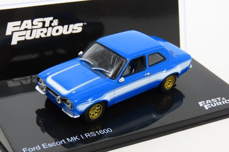 Ford Escort MK 1 RS 1600 Rychle a Zběsile 1:43