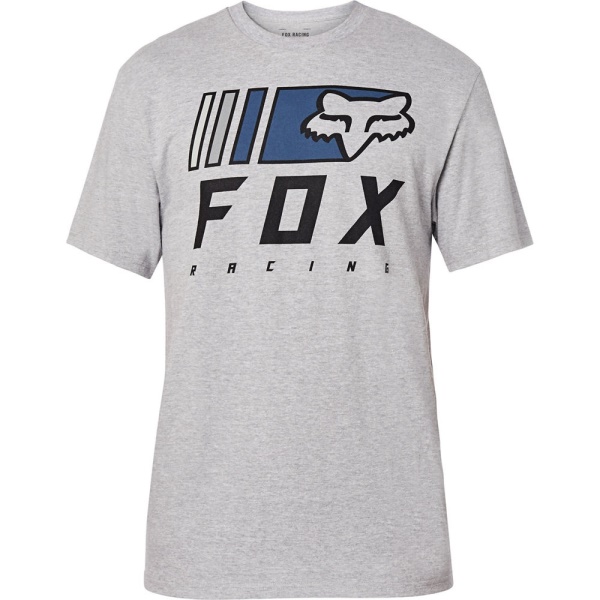 tričko Fox Overkill Ss Tee Light Heather Grey 