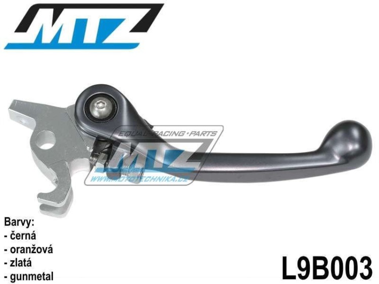 Páčka brzdy FLEX - KTM SX+SXF+EXC+EXCF / 05-13 + Husaberg + Husqvarna + Sherco SE+SEF + TM EN+MX - barva černá