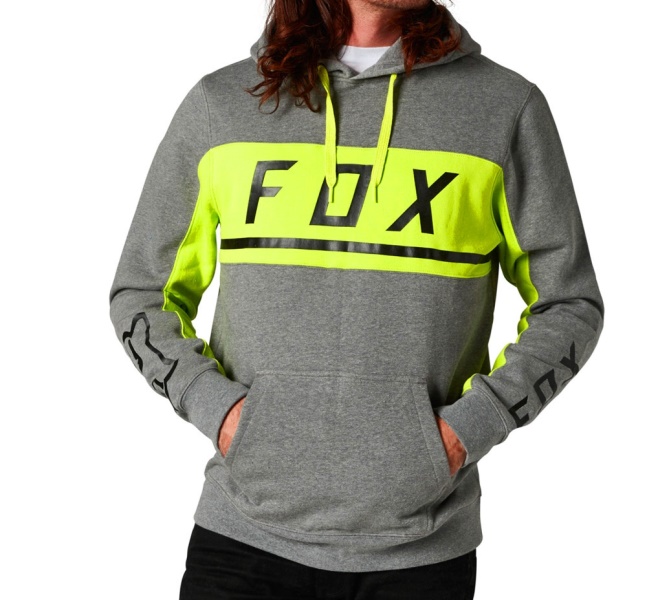 Pánská mikina Fox Merz Pullover Fleece Heather Graphite 