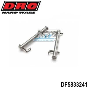 Sada nerezových čepů brzdiče Brembo - DRC Stainless Brake Pin Set - DRC D58-33-241 - 2 ks - KTM SX+SXF+EXC+EXCF+XC+XCW+XCF + Husqvarna + Husaberg