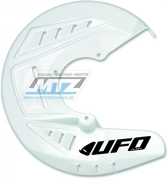 Kryt předního brzdového kotouče UFO - bílý