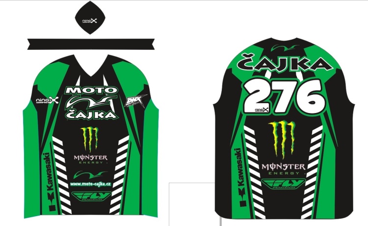 výroba motokrosového dresu