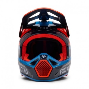 helma FOX V1 RACE SPEC NAVY BLUE dětská