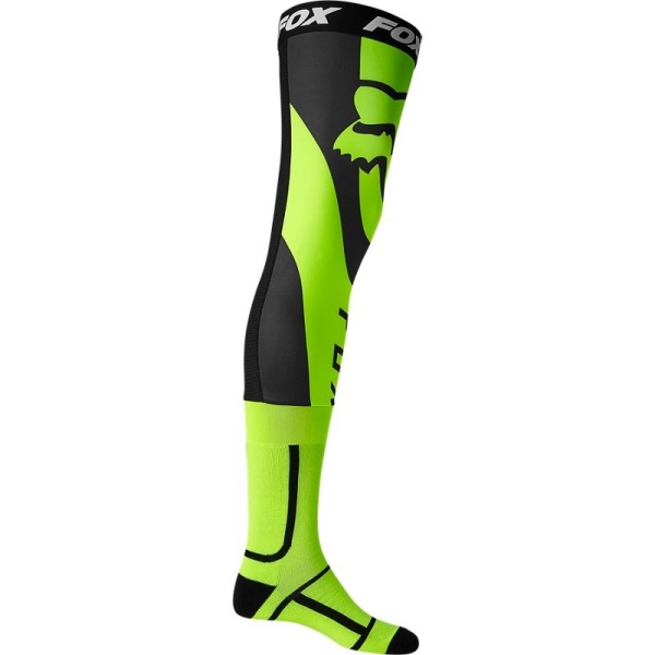 podkolenky pod ortézy FOX MIRER KNEE BRACE SOCK - FLUO YELLOW