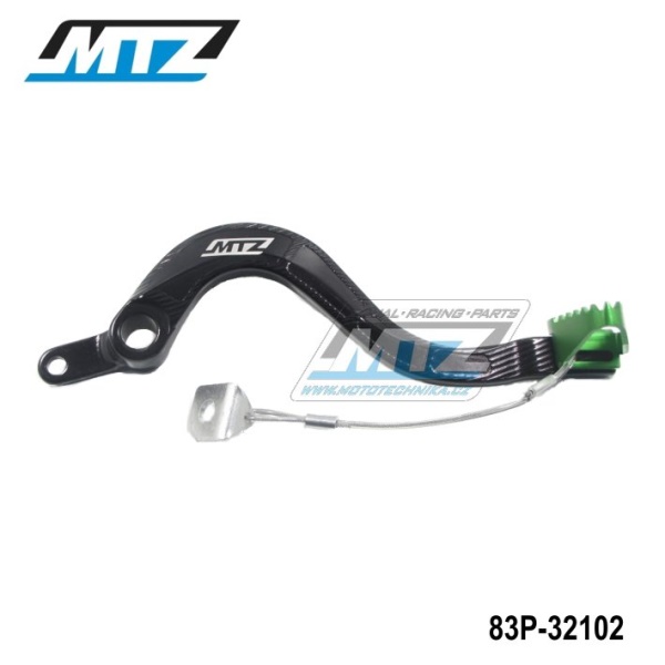 Pedál brzdy Kawasaki KXF250 / 04-20 + Suzuki RMZ250 / 04-06 - černý