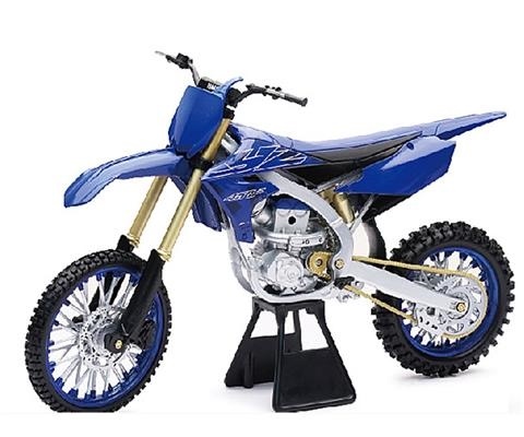 model motocyklu Yamaha YZ450F 1:12 modrá