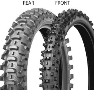 pneu Bridgestone X10 100/90-19