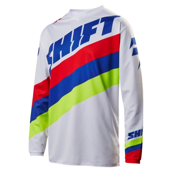 dres SHIFT Whit3 Tarmac bílý