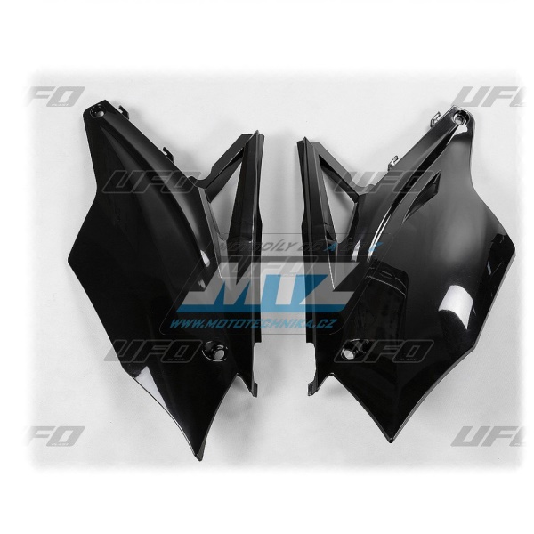 Bočnice Kawasaki KXF450 / 16-18 + KXF250 / 17-20 - barva černá