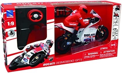model motocyklu Ducati Dovizioso + dálkové ovládání  1:9