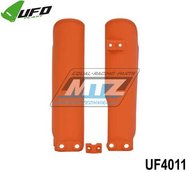 Kryty předních vidlic KTM 65SX / 02-24 + KTM 50SX / 12-24 + Husqvarna TC50+TC65 / 17-24 + Gas-Gas MC65 / 21-24 - barva oranžová