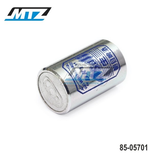 Čepičky ventilku BEER - barva stříbrná