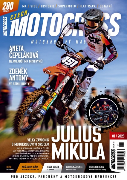 časopis CZECH MOTOCROSS 2025