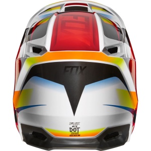 helma FOX V1 Motif Helmet Red/White 2019 dětská S