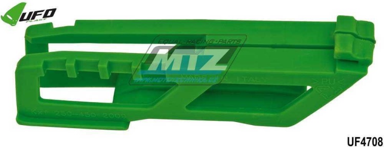 Vodítko řetězu Kawasaki KXF250 / 09-25 + KXF450+KX450 / 09-25 - barva zelená