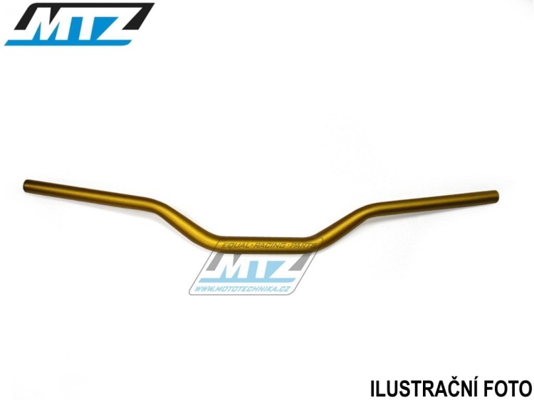 Řidítka Fatbar bez hrazdy (průměr 28,6mm) MTZ - červené