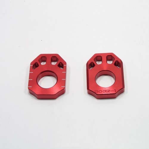 Dorazy osy zadního kola ZETA - Honda CRF150R / 07-22 - červené