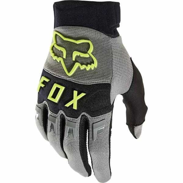 rukavice FOX DIRTPAW Ce  šedo/žluté